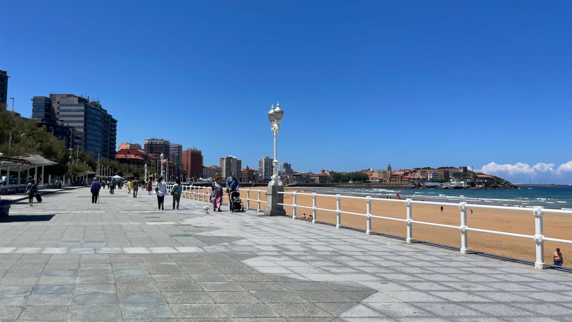 Apartamento Playa De Хіхон Екстер'єр фото