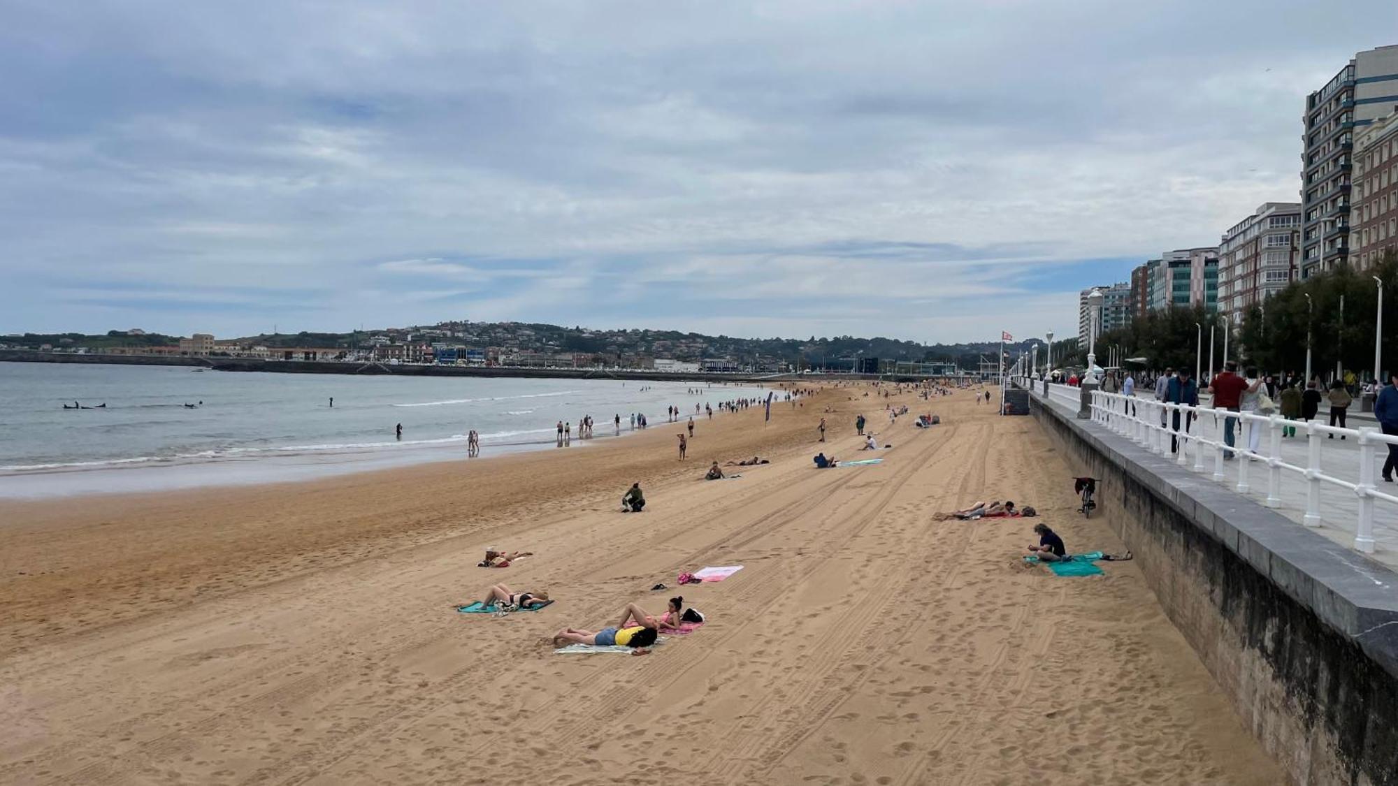 Apartamento Playa De Хіхон Екстер'єр фото